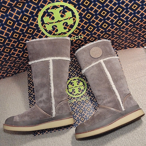 Tory Burch Shoes - Tory Burch Amelie Shearling Boots